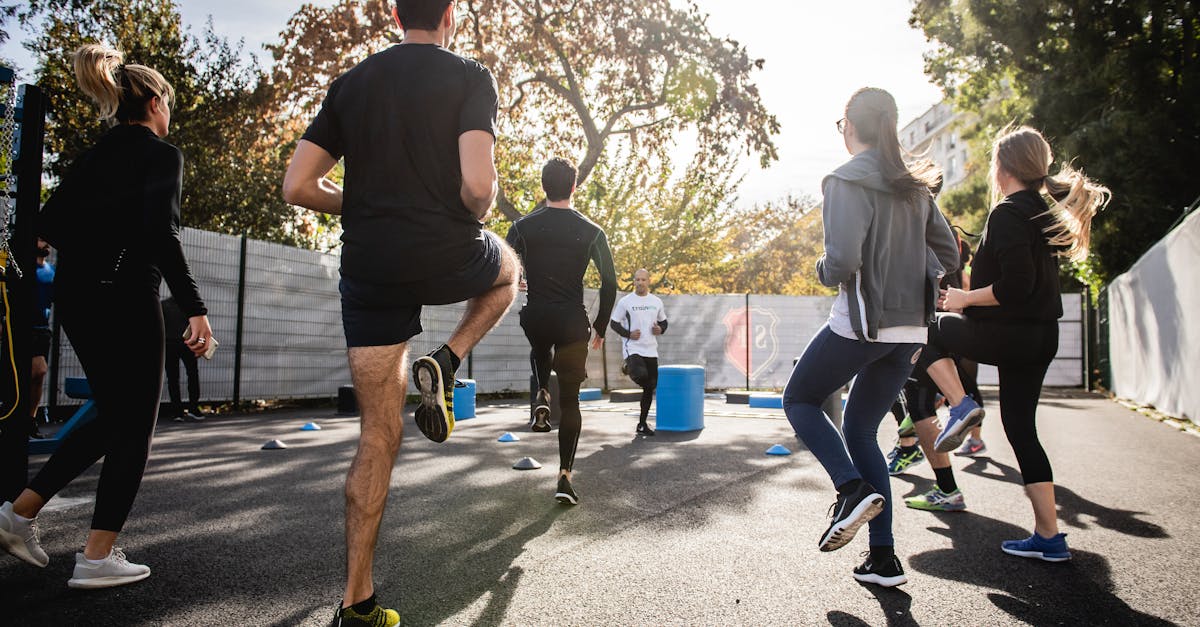 Two workout types compared side by side with calorie burn data