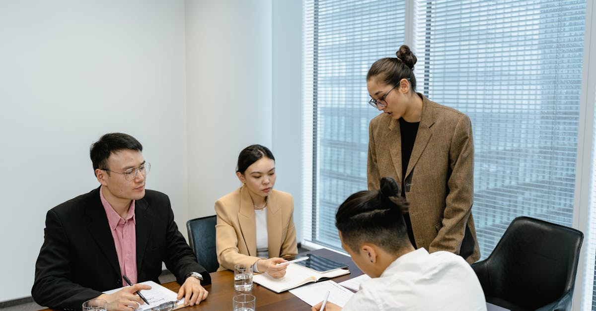 Family reviewing estate planning documents