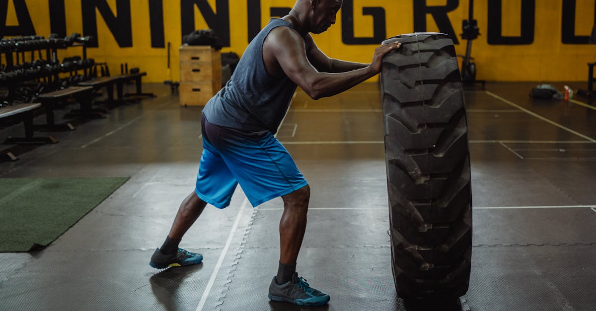 Weekly schedule showing balanced exercise and rest days