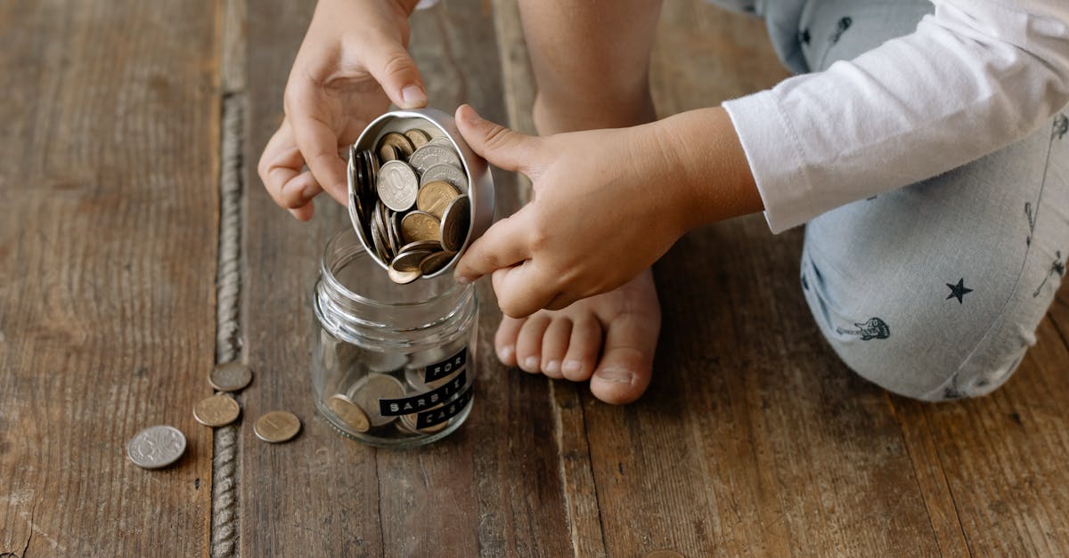 Family calculating childcare costs with government scheme info