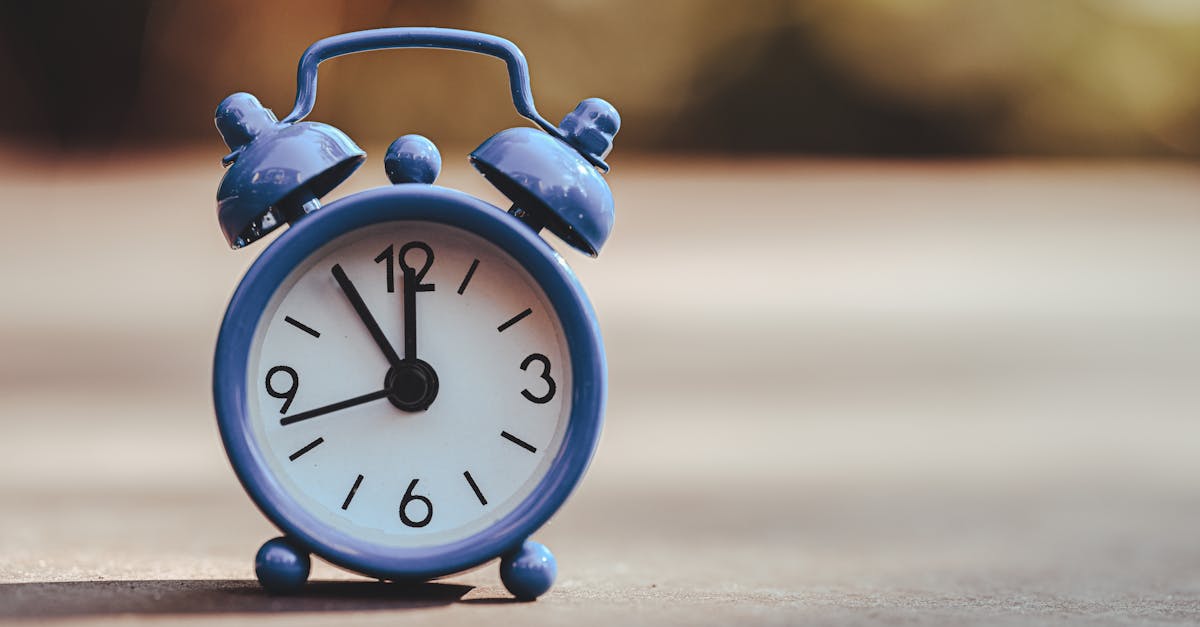 Timer and planner showing time management system